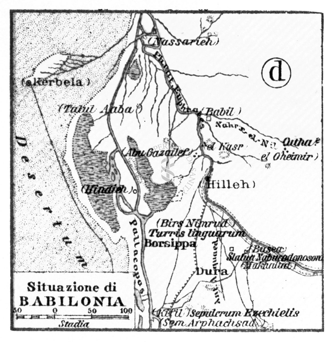 Cartogramma di Babilonia