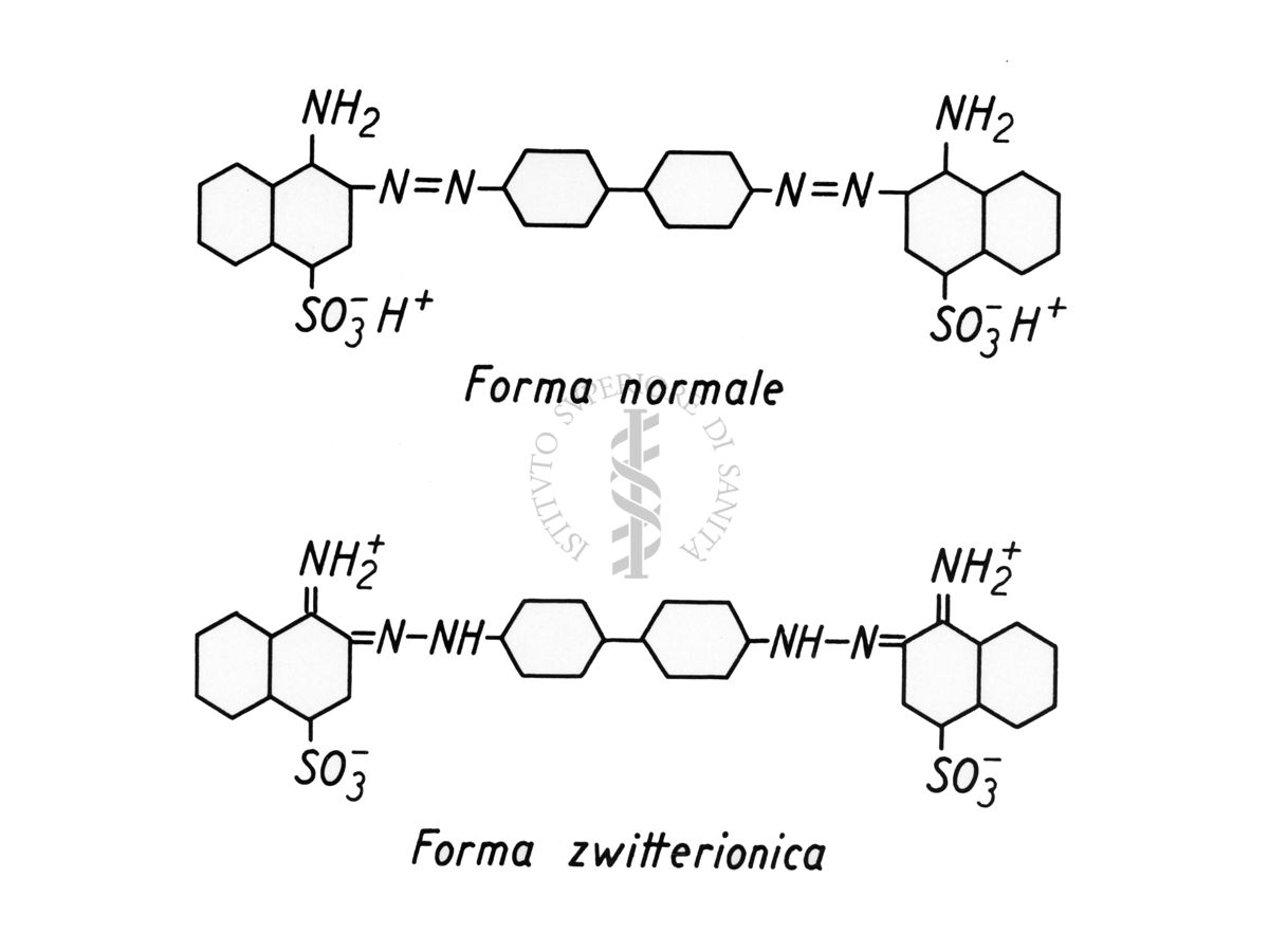 Formule riguardanti il tipo di una particella zwitterionica