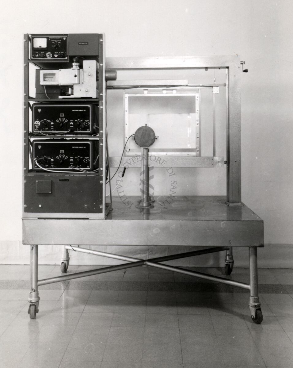 1° versione dell'Apparecchio automatico per la misura dei radiocromatogrammi