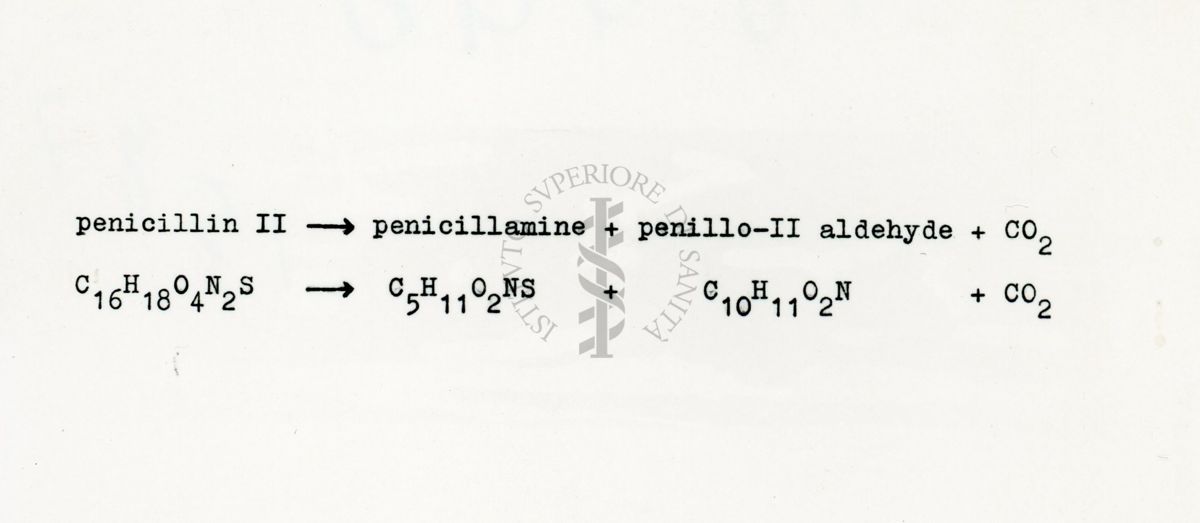 Penicillina - formazione della penillo - II aldeide