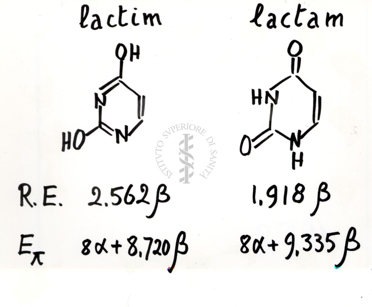 Esempio d'isomeria tautomerica lattame-lattime