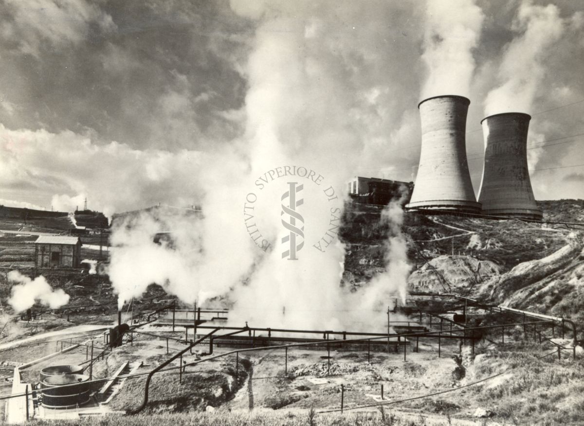 Centrale geotermica di Larderello, frazione di Pomarance (Pisa)