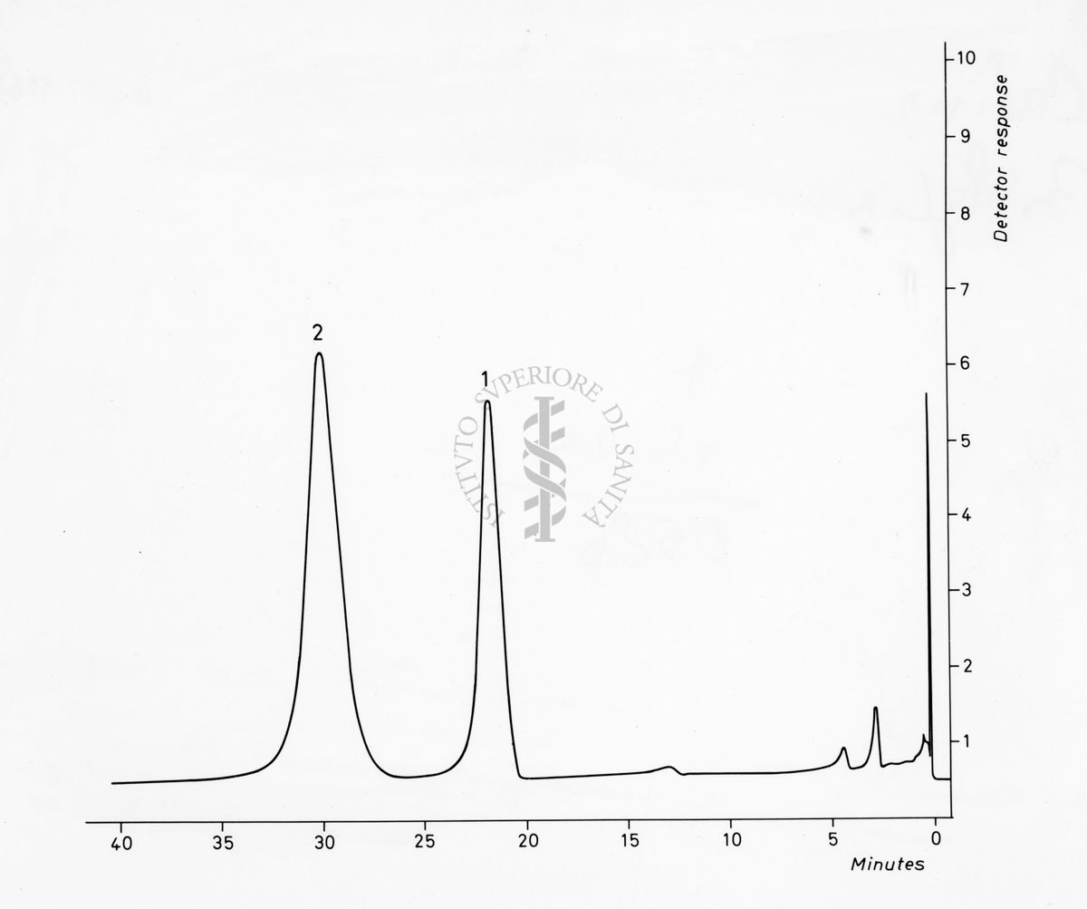 Grafico sulla composizione in aminoacidi del peptide alfa Tp III normale e anomalo