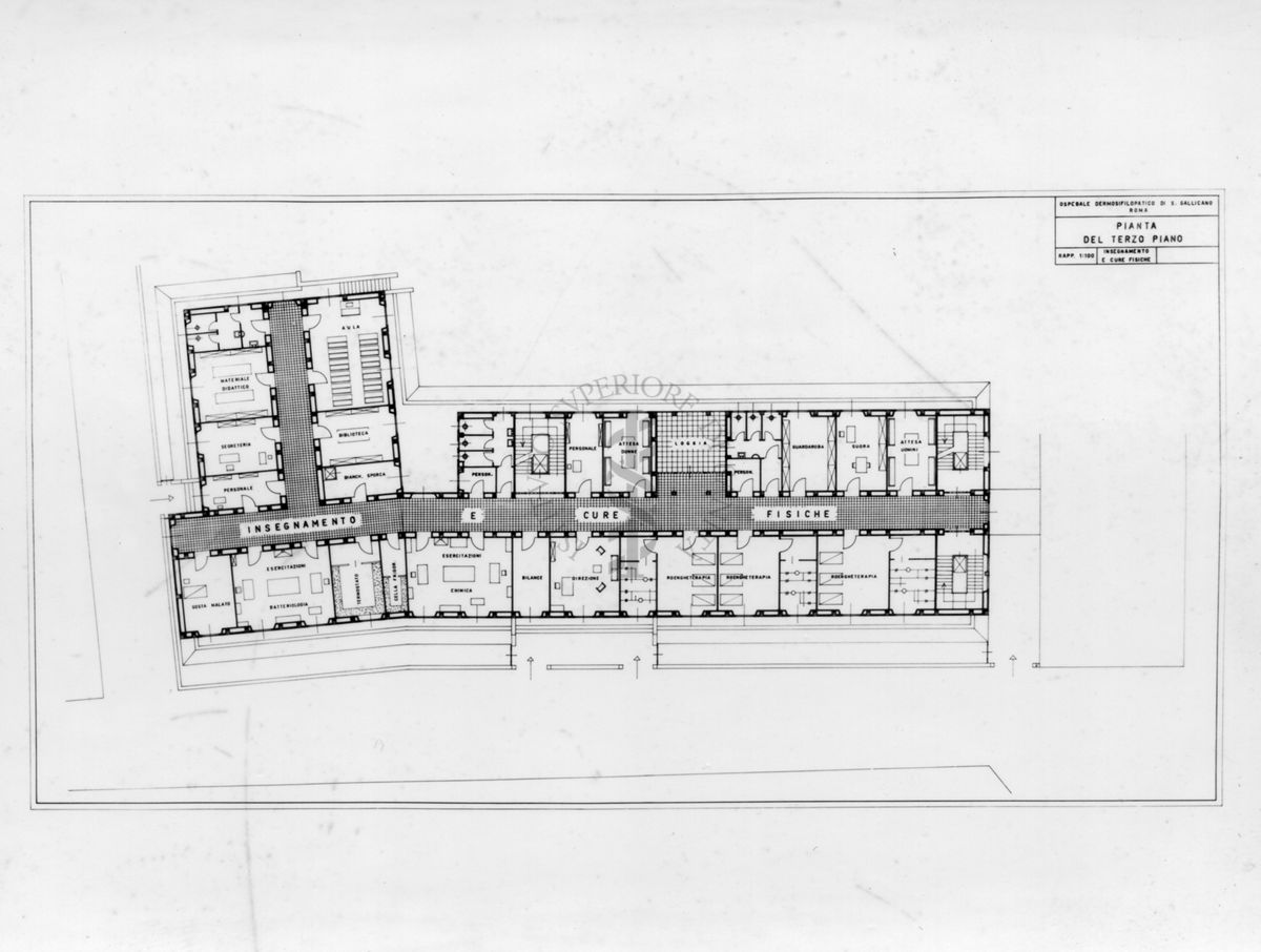 Progetto Ospedale dermosifilopatico di S. Gallicano