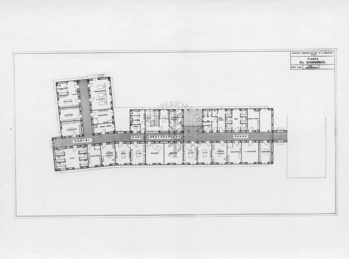 Progetto Ospedale dermosifilopatico di S. Gallicano