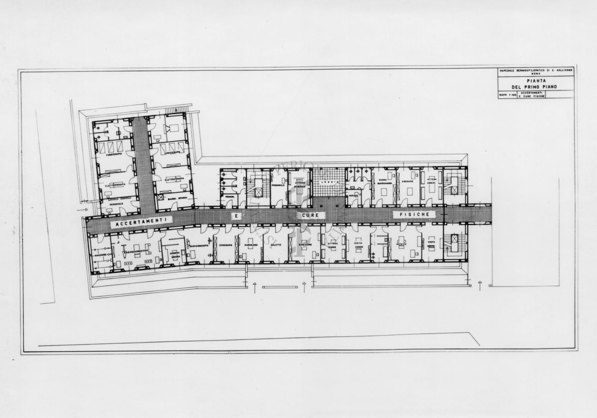 Progetto Ospedale dermosifilopatico di S. Gallicano