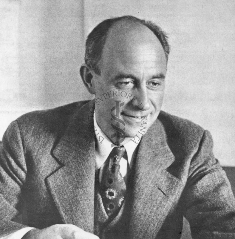 L'accademico Prof. Enrico Fermi fisico italiano