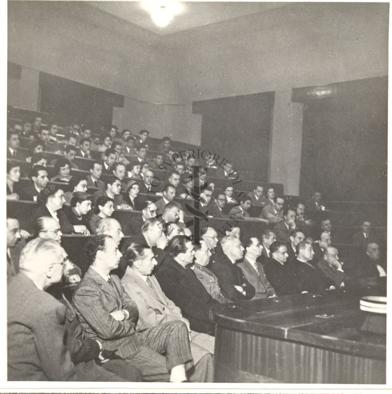 Ripresa di un auditorio in un'aula