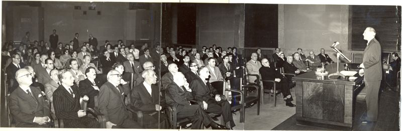 Conferenza del Prof. Robert Grandpierre nell'Aula Magna dell'Istituto Superiore di Sanità