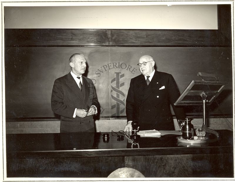 Conferenza del Prof. Robert Grandpierre nell'Aula Magna dell'Istituto Superiore di Sanità