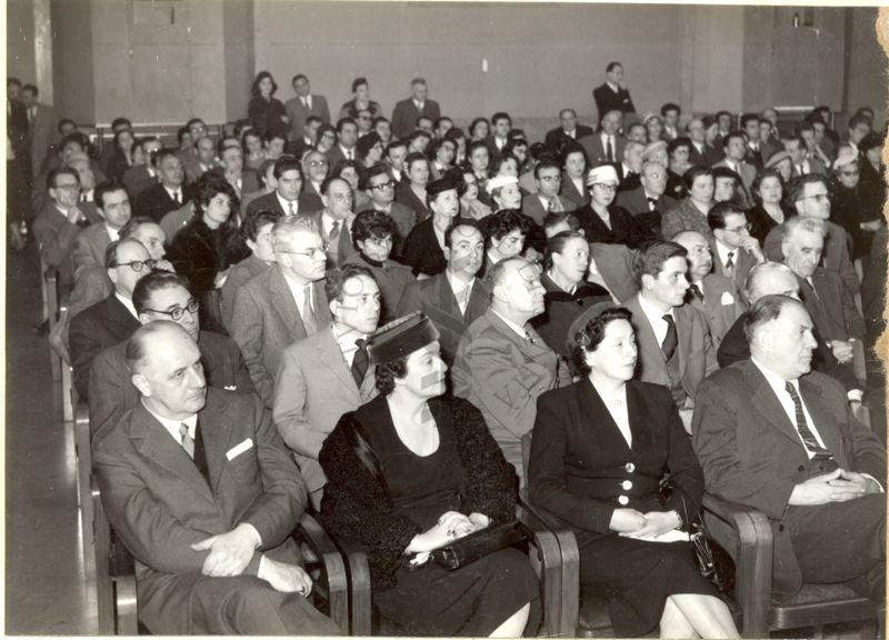 Conferenza del Prof. Marcello Ricci tenuta nell'Aula Magna dell'Istituto Superiore di Sanità