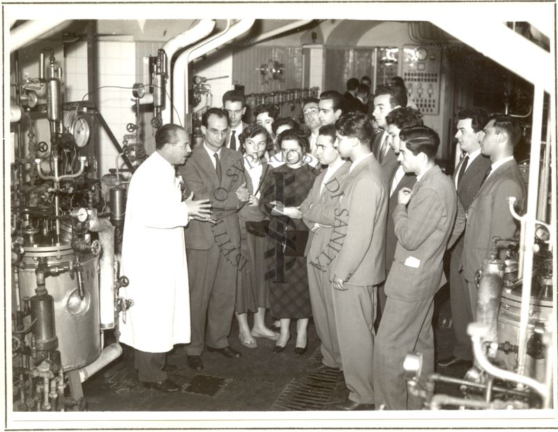 Visita all'Istituto di un gruppo di studenti della facoltà di Fisiologia Generale