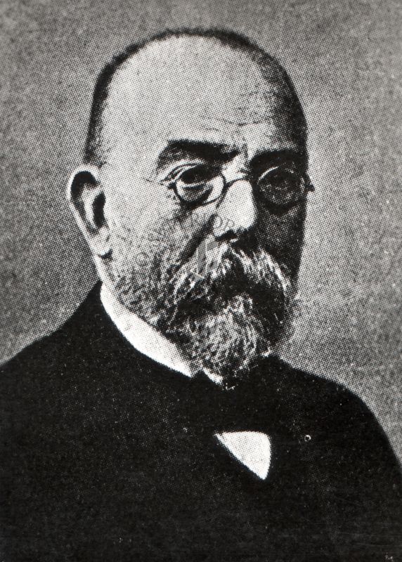 Ritratto di Roberto Koch (medico e batteriologo tedesco). Riproduzione da Enciclopedia Italiana Vol. XX.