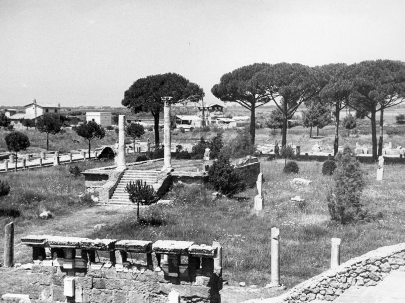 Veduta d'insieme dal Campidoglio di Ostia Antica