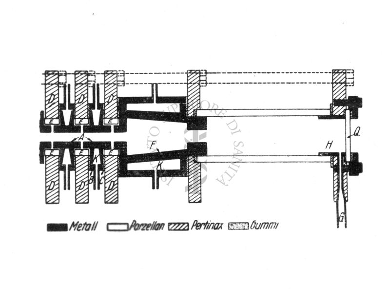 Schema di lampada a idrogeno