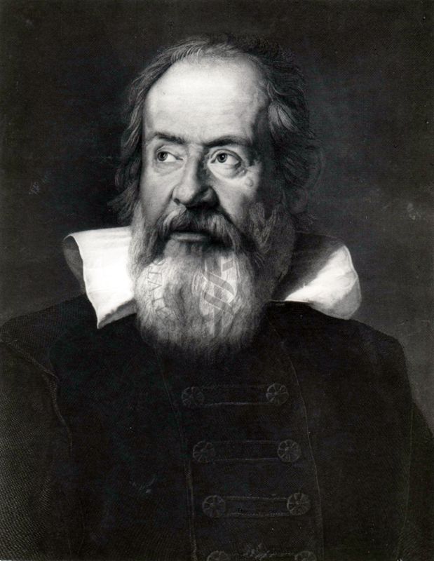 Galileo Galilei: illustre matematico, fisico e astronomo (nato a Pisa nel 1564, morto nel1642)