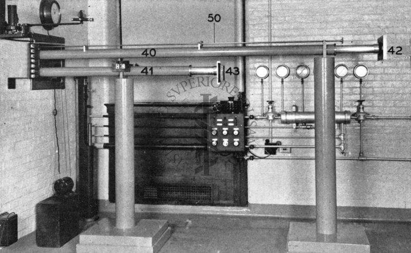 Ultracentrifughe: camera per il controllo del sistema ad aria compressa