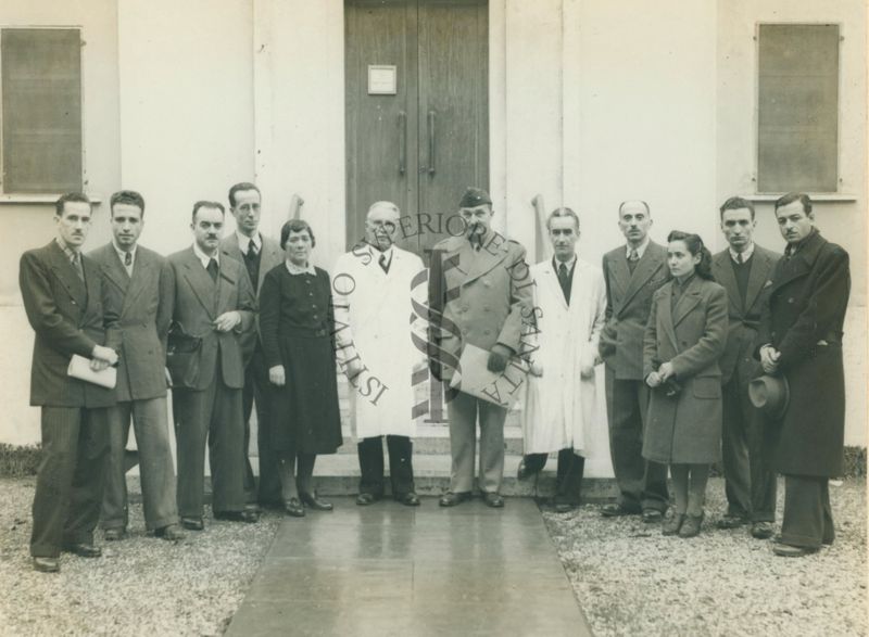 Gruppo di medici partecipanti al Corso di Malariologia