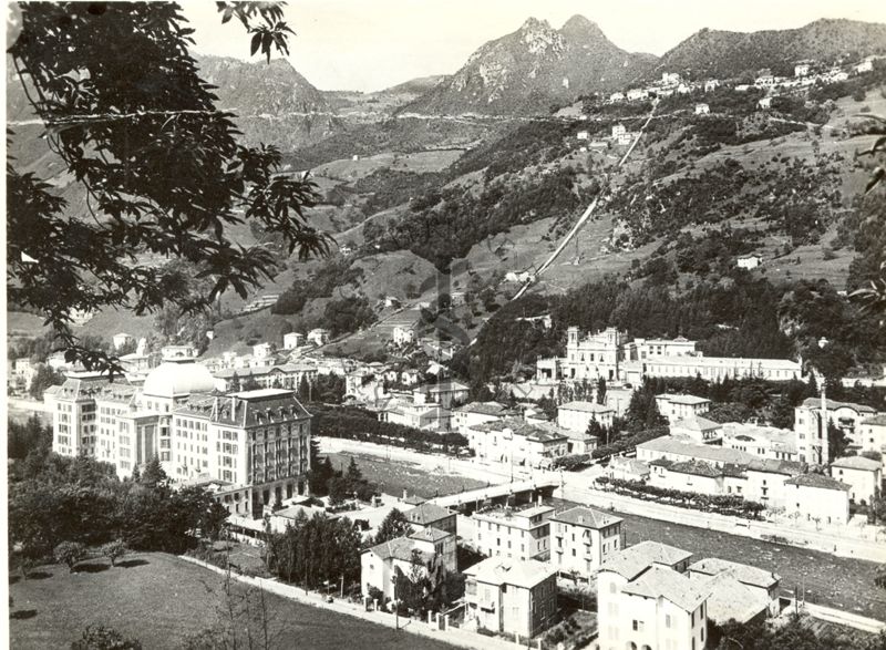 Veduta panoramica delle Terme di S. Pellegrino