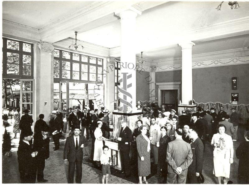 Sala mescita delle Terme di Fiuggi