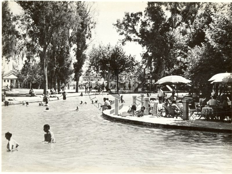 La piscina delle Terme delle Acque Albule