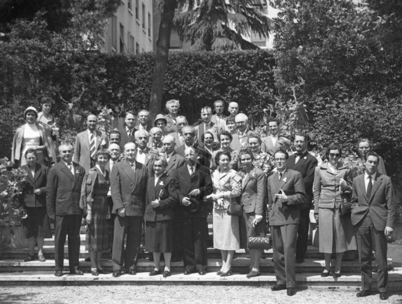 Visita dei partecipanti alla Conferenza internazionale per l'educazione sanitaria della popolazione