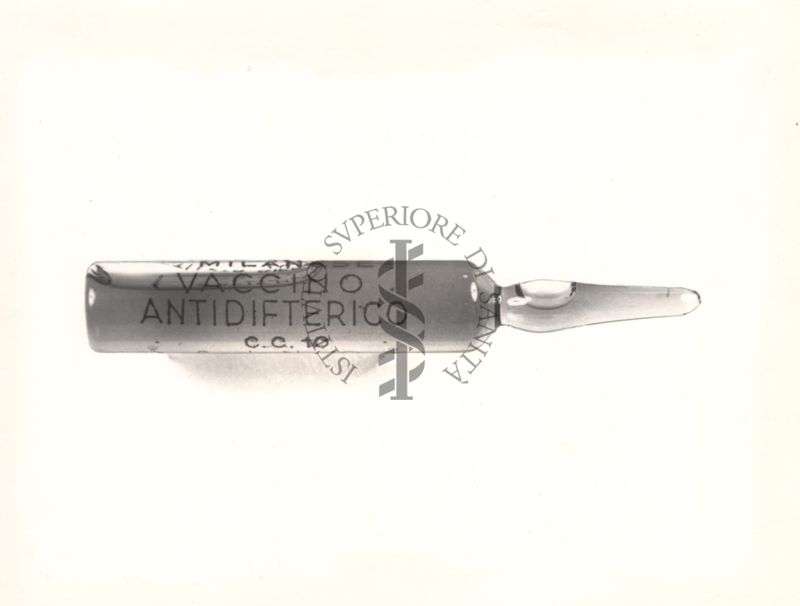 Fialetta di vaccino antidifterico