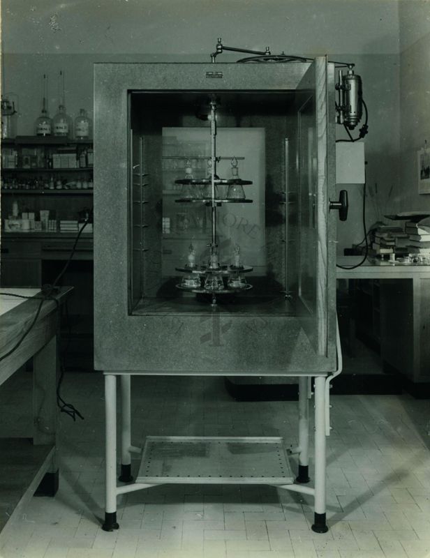 Immagine del termostato agitatore del laboratorio di chimica dell'Istituto di Sanità Pubblica
del laboratorio di chimica dell'Istituto di Sanità Pubblica