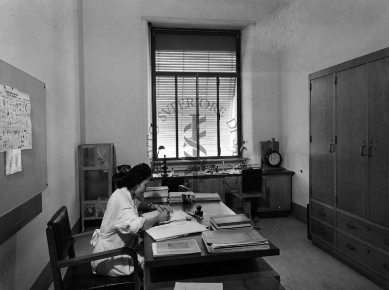 Immagine relativa alla sala di malariologia del Laboratorio di Malariologia dell'Istituto di Sanità Pubblica