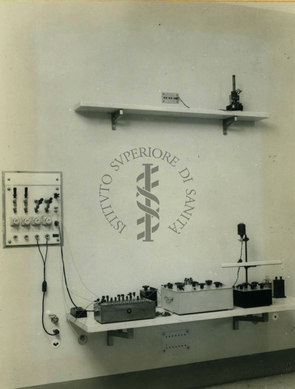 Immagine di un potenziometro del laboratorio di Fisica dell'Istituto Superiore di Sanità