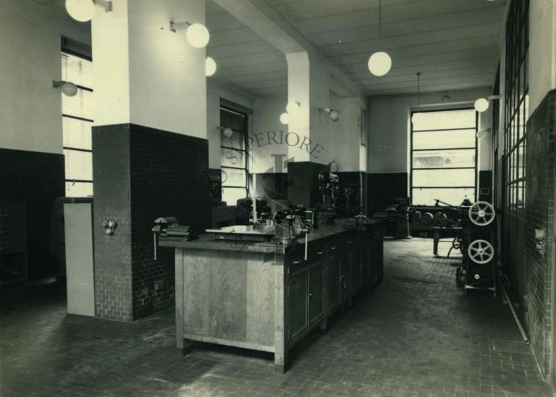 Officina meccanica della Fabbrica della Penicillina