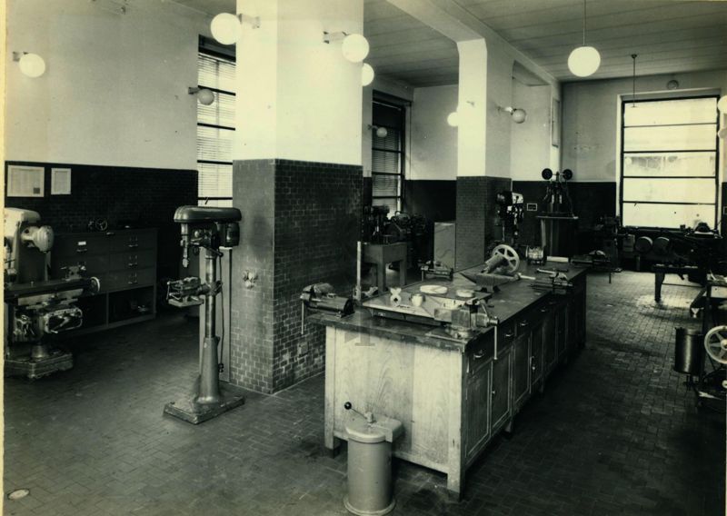 Officina meccanica della Fabbrica della Penicillina