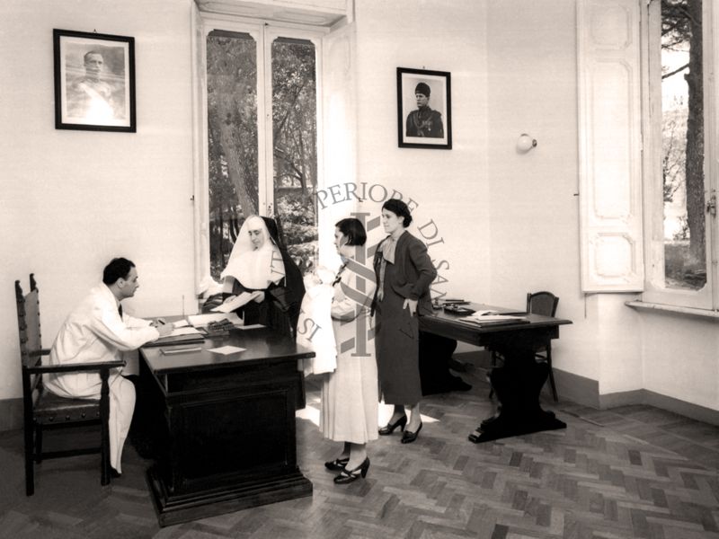 Brefotrofio di Roma - sala di accettazione