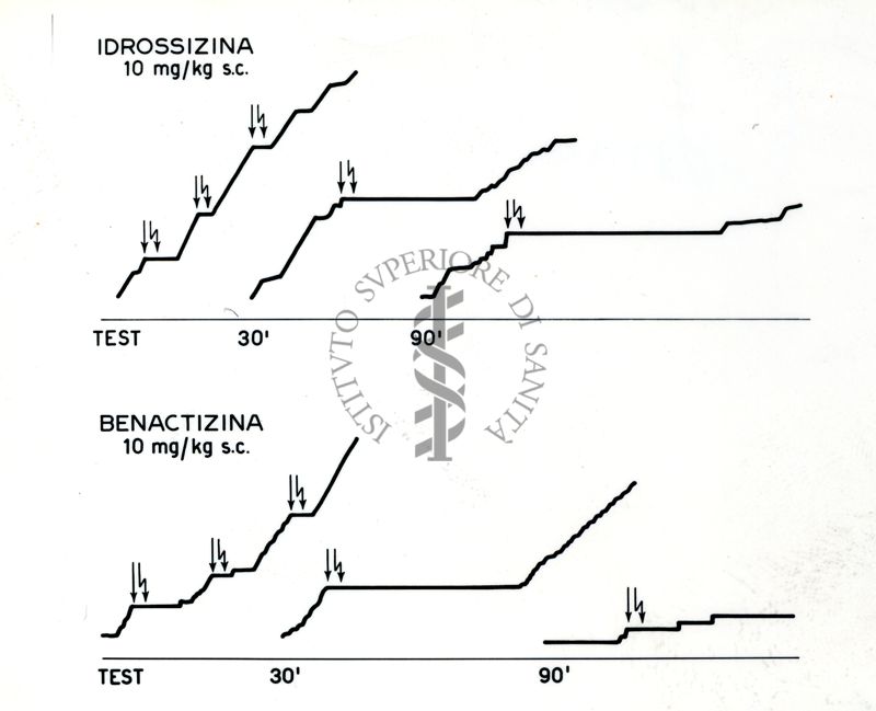 Prove di condizionamento dei ratti - azione dei farmaci tranquillanti