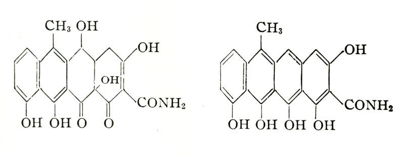 The structure of Terramycin