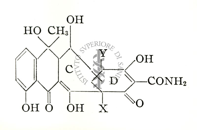 The structure of Terramycin