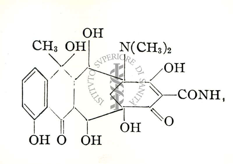 The structure of Terramycin