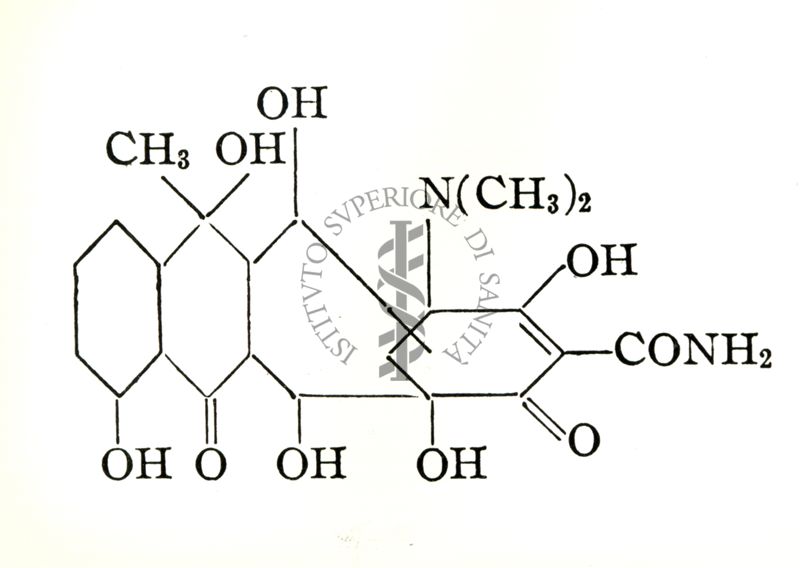 The structure of Terramycin