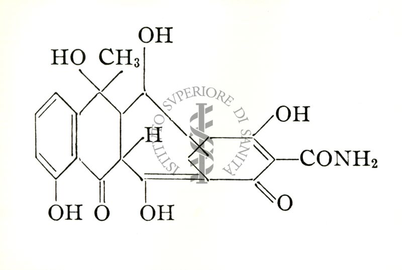 The structure of Terramycin