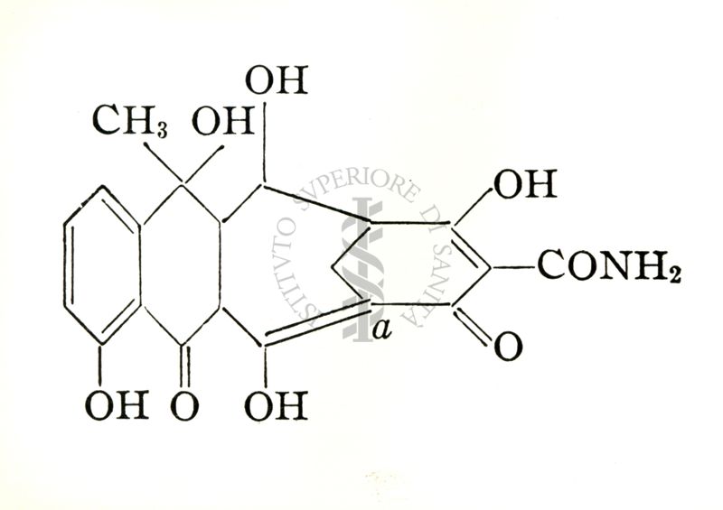 The structure of Terramycin