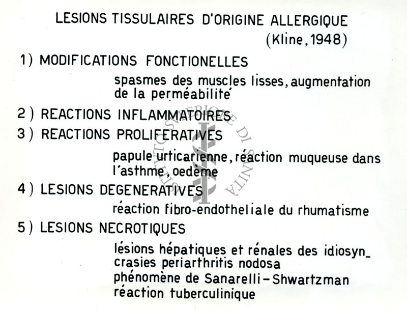Lesioni insulari di origine allergica