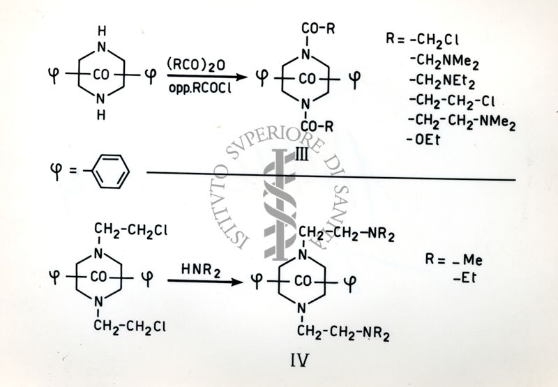 Sintesi nella serie dell'1-5-difenil-bispidin-9-one e dell'difenil-bispidin-9-olo