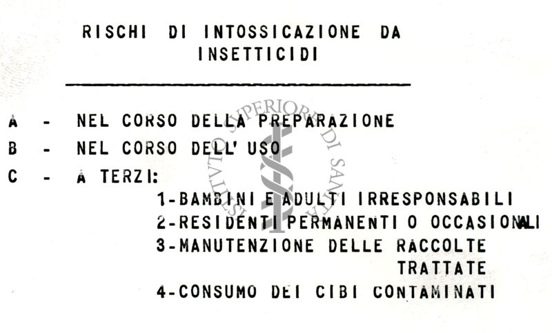 Farmacologia e tossicità degli insetticidi