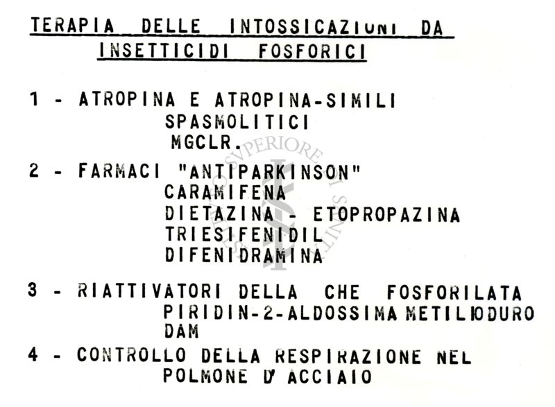 Farmacologia e tossicità degli insetticidi