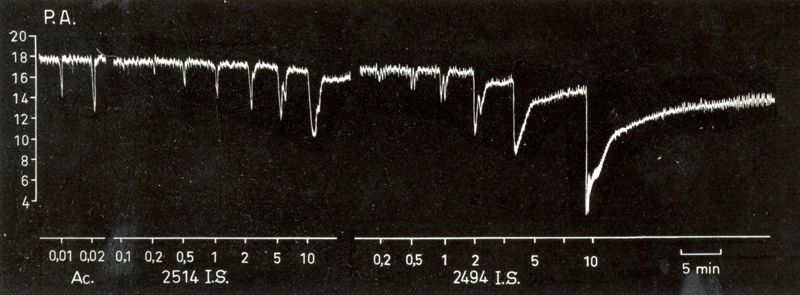 Effetto di alcuni initrini sulla pressione arteriosa del cane