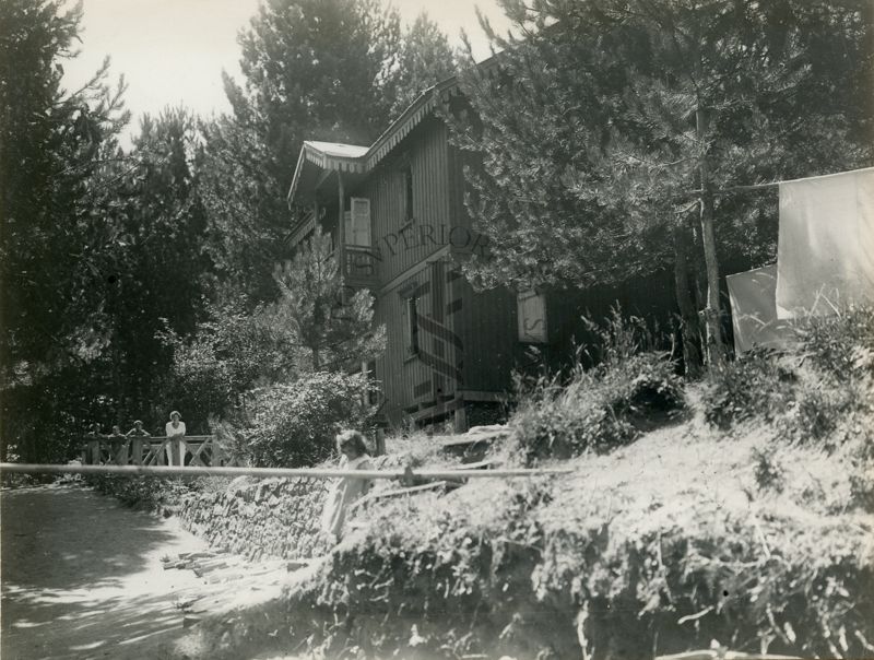 Padiglione dormitorio della Colonia Antimalarica "Silana"