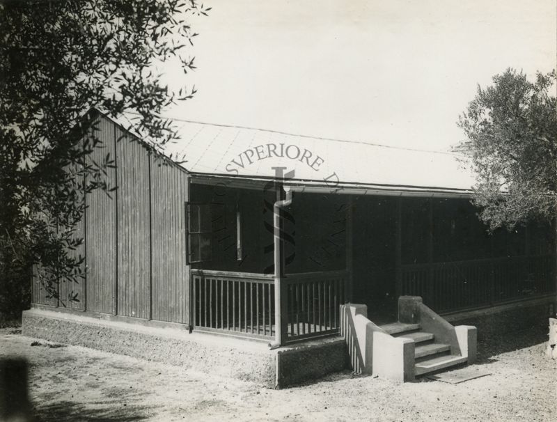 Padiglione dormitorio del Sanatorio Antimalarico di Grottaferrata