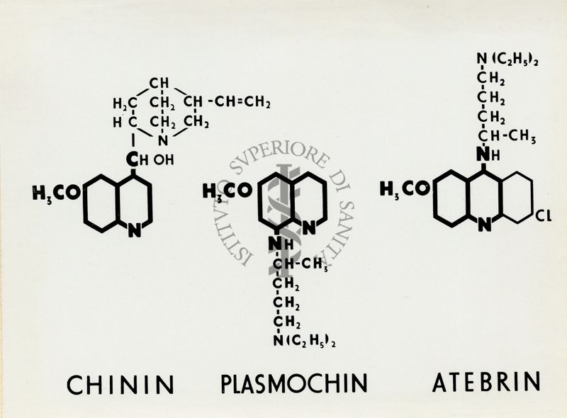 Formula chimica della Chinina