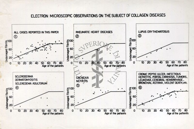 Osservazioni di microscopia elettronica sulle malattie del Collageno