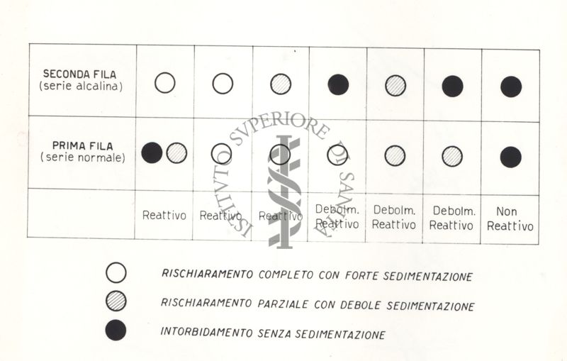 Schema della reazione di Meinicke (Sifilide). Si tratta di una infezione sessualmente trasmessa causata dal batterio Treponema Palladium.